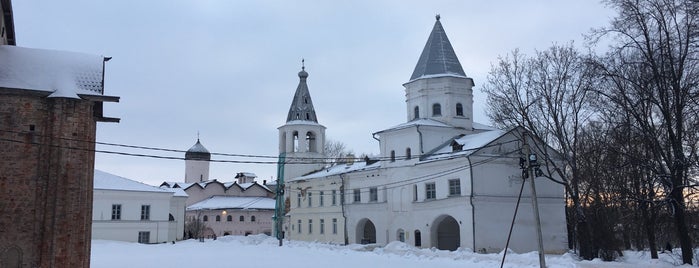 Воротная башня is one of Великий Новгород.