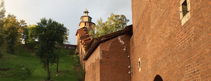 Кремлевская стена is one of RU: Nijni Novgorod / Нижний Новгород.