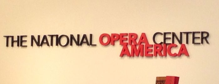The National Opera Center is one of Locais curtidos por Megan.