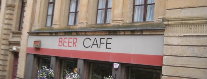 The Beer Cafe is one of Glasgow's Best for Beer.