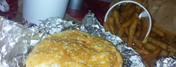 Five Guys is one of The 15 Best Places for Cheeseburgers in Miami.