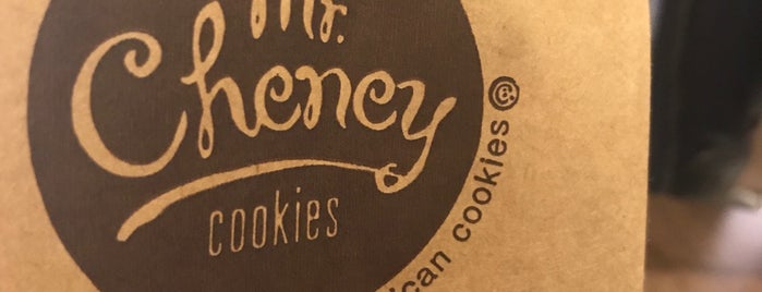 Mr. Cheney Cookies is one of Locais curtidos por Valeria.