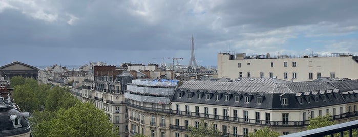 Printemps Haussmann is one of paris.