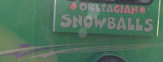 Orleagian Snowballs is one of สถานที่ที่ Chester ถูกใจ.