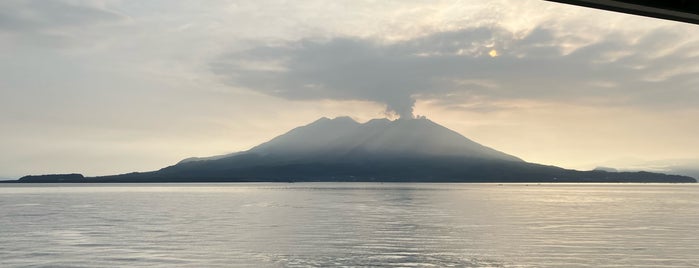 사쿠라지마섬 is one of 鹿児島 DEC2015.