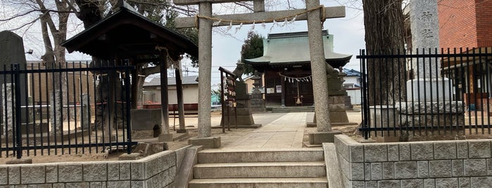 下落合氷川神社 is one of 神社_埼玉.
