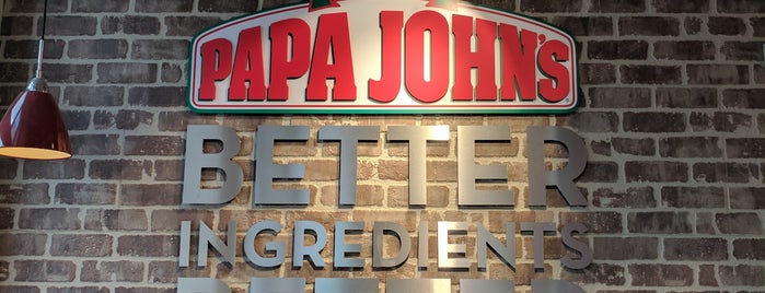 Papa John's Pizza is one of Amsterdã.