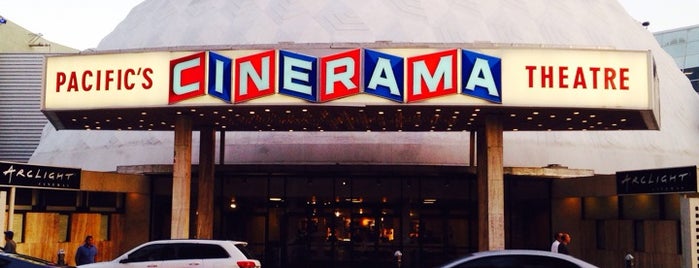 Cinerama Dome at Arclight Hollywood Cinema is one of LA: Day 11 (Hollywood).