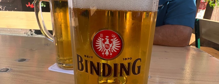 Binding Schirn is one of FRM // Drinks Outdoor.