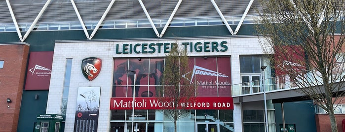 Welford Road Stadium is one of Places To Go: Leicester.