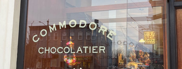 Commodore Chocolatier is one of Newburgh Restaurants.