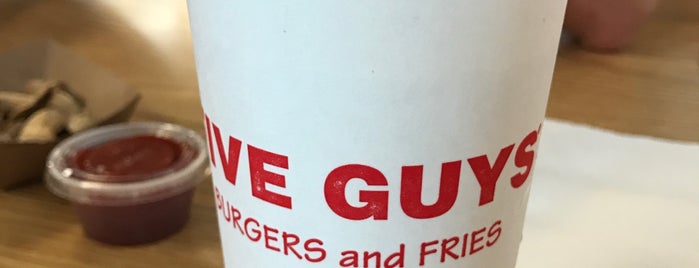 Five Guys is one of usual real life hangout.