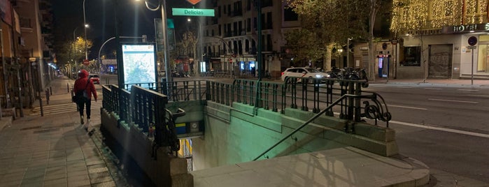 Metro Delicias is one of Paradas de Metro en Madrid.