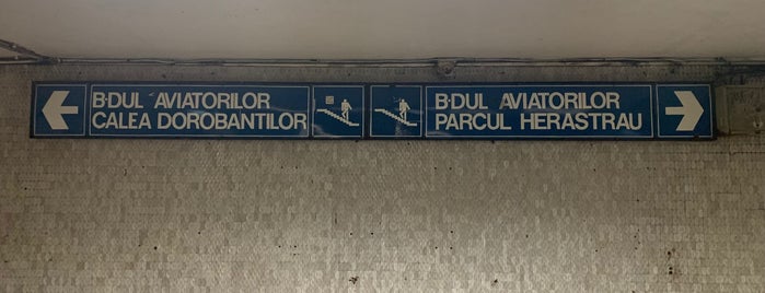 Metrou M2 Aviatorilor is one of Magistrala 2.