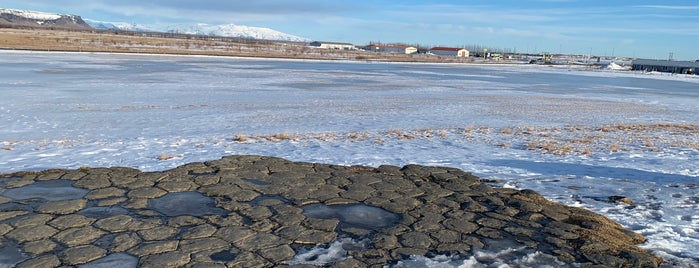 Kirkjugólfið is one of Iceland.