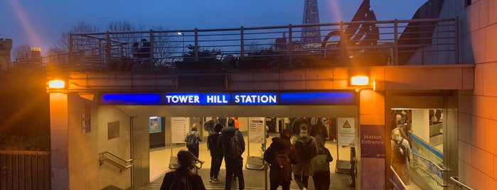 Tower Hill London Underground Station is one of Londontown.