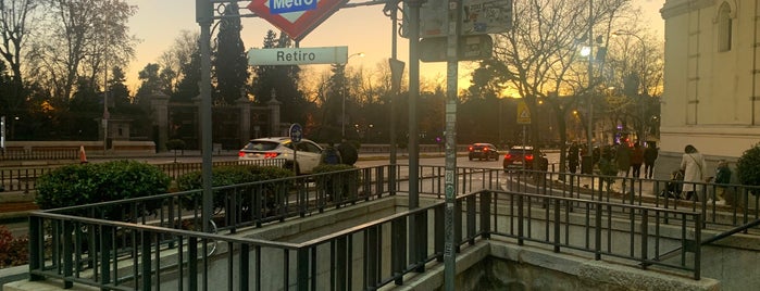 Metro Retiro is one of #myhints4Madrid.