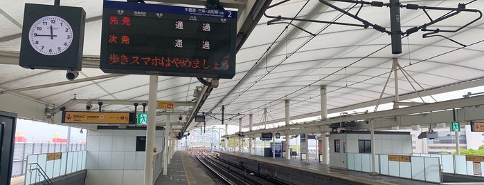 淀駅 (KH27) is one of Keihan Rwy..