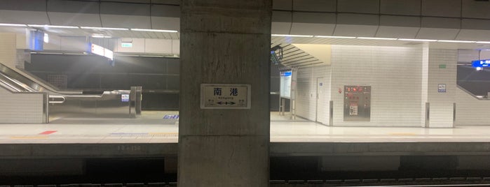 TRA 南港駅 is one of 臺鐵火車站01.