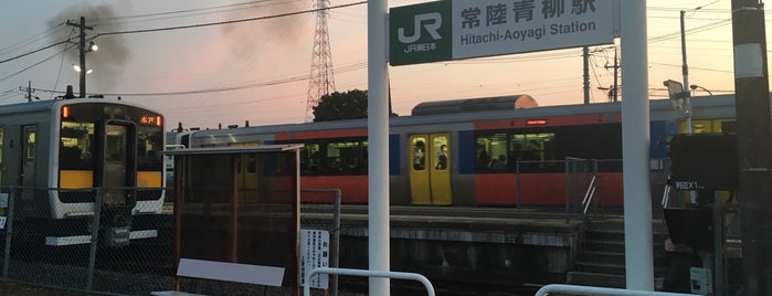 常陸青柳駅 is one of JR 키타칸토지방역 (JR 北関東地方の駅).
