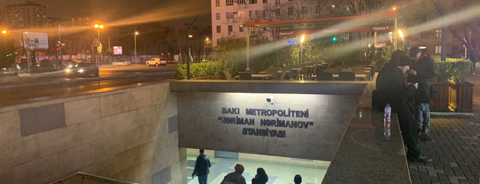Nəriman Nərimanov Metrostansiyası is one of Baku Subway Station's.