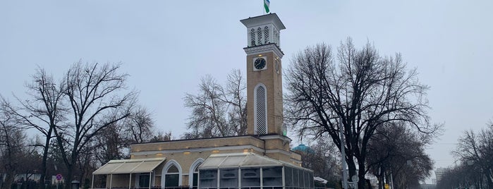 Tashkent Clock Tower is one of Uzbekistan.