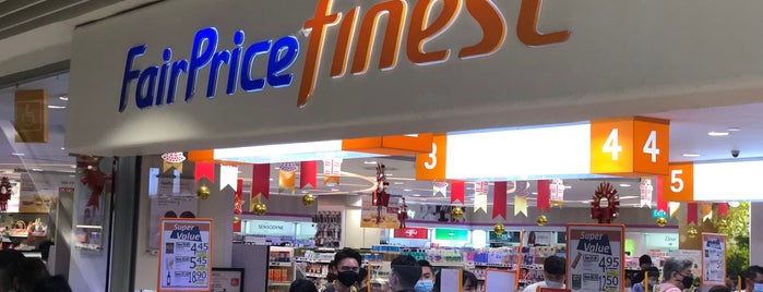 FairPrice Fínest is one of Most Visited/Checked In.