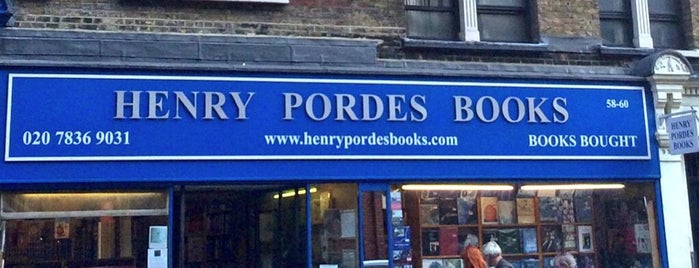 Henry Pordes Books is one of Lovin' London.