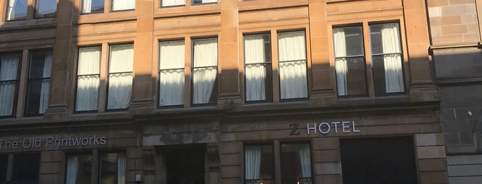 The Z Hotel Glasgow is one of Hotels.