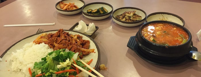 Jun's House Korean Restaurant is one of spots.