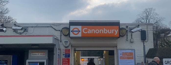 Canonbury Railway Station (CNN) is one of Stations Visited.