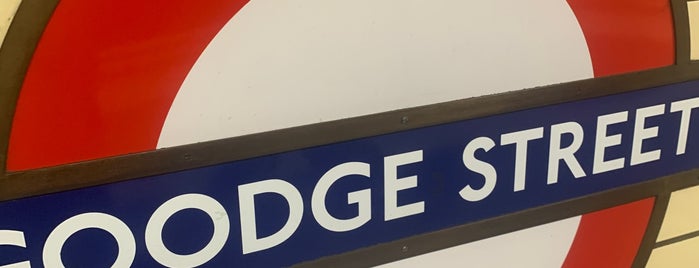 Goodge Street London Underground Station is one of London.