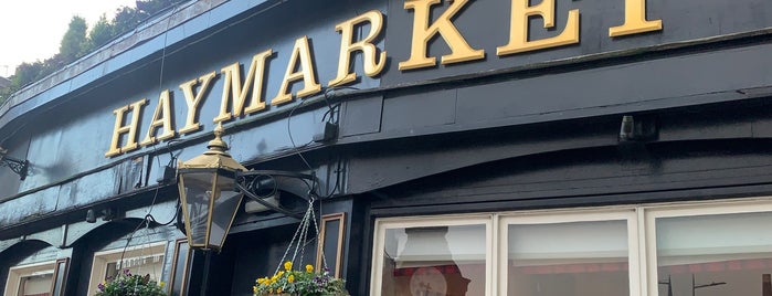 Haymarket Bar is one of Real Ale in Edinburgh.