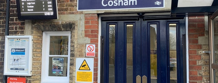 Cosham Railway Station (CSA) is one of Train stations.