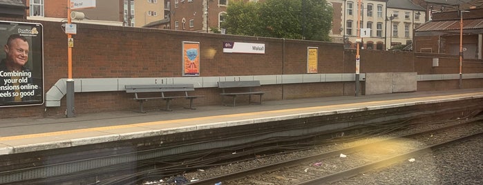 Walsall Railway Station (WSL) is one of National Rail Stations.