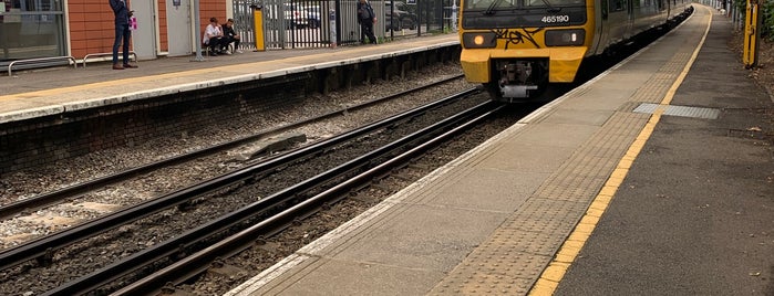 Stone Crossing Railway Station (SCG) is one of Kent Train Stations.
