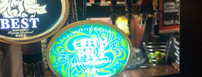 The Guildford Arms is one of Edinburgh Real Ale.