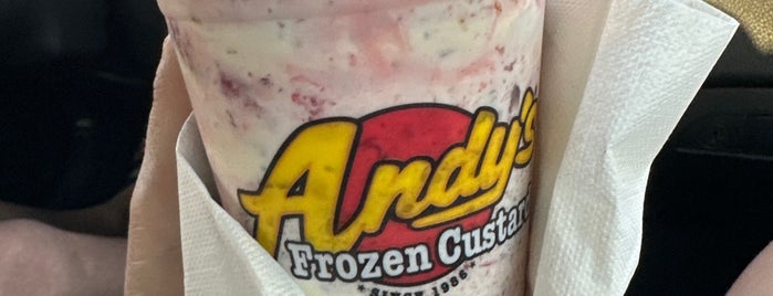 Andy’s Frozen Custard is one of Would visit.
