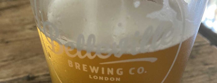 Belleville Brewery is one of London's Best for Beer.