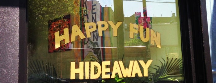 Happyfun Hideaway is one of BK Bars.
