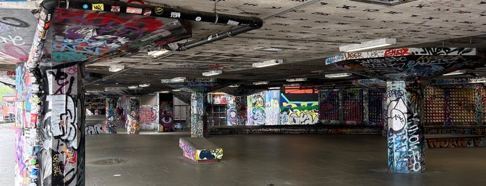 Southbank Skate Park is one of last days in London.