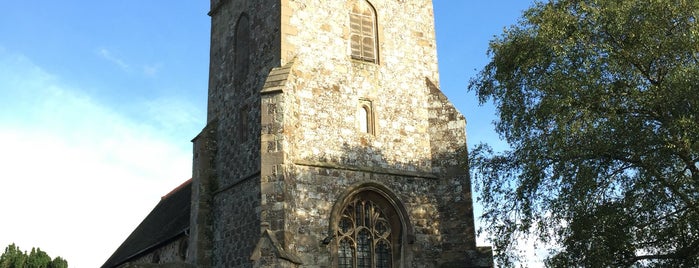 St Mary's Church is one of Places when Out Running.