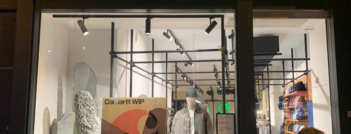 Carhartt WIP is one of Shoreditch.