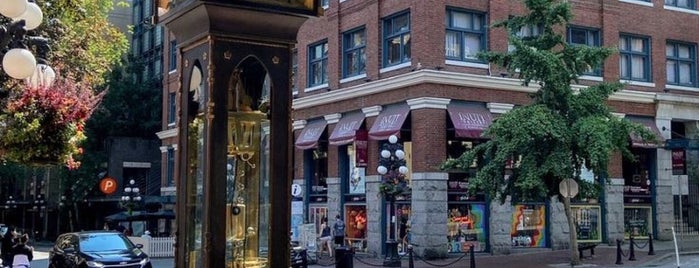 Gastown Steam Clock is one of Lugares favoritos de Marie.