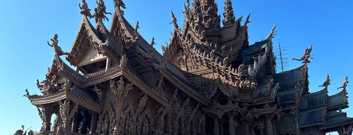 The Sanctuary of Truth is one of Pattaya City - Thailand.