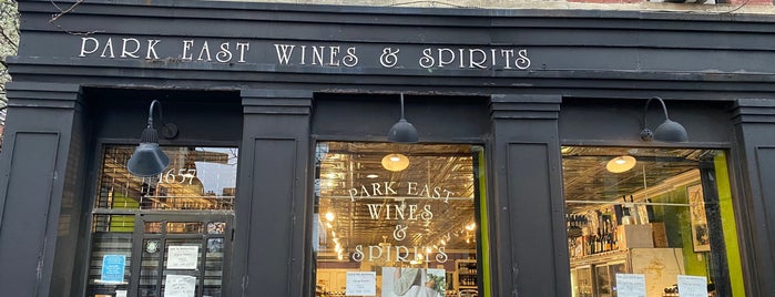 Park East Wines & Spirits is one of Wine Shops 🍷.