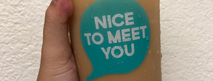 nice to meet you tea is one of Closed.