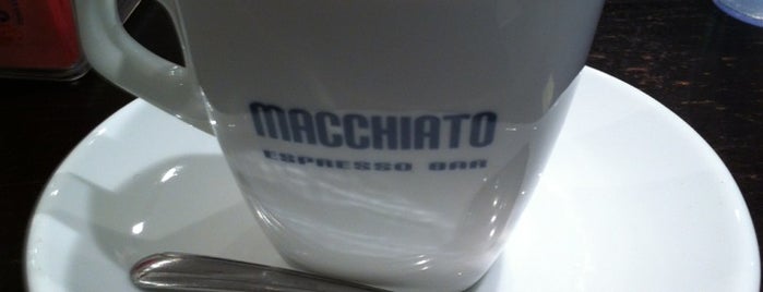 Macchiato Espresso Bar is one of The 15 Best Places for Espresso in Midtown East, New York.