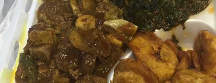 Afrodish is one of Jamaican Cuisine.