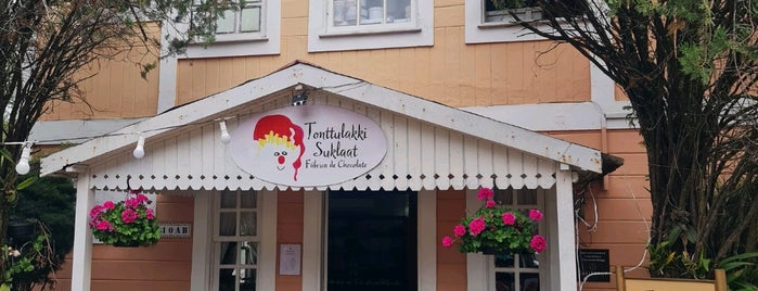 Tonttulakki Chocolates Fábrica is one of สถานที่ที่ Marjorie ถูกใจ.